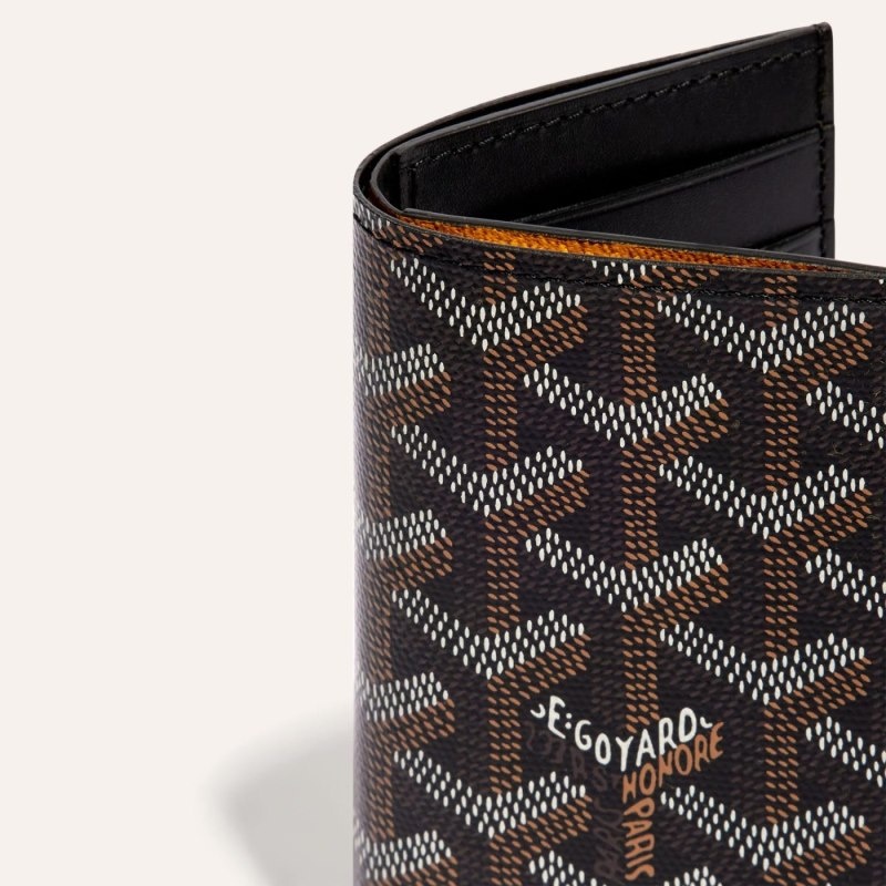 Black Goyard SAINT-PIERRE CARD WALLET | OXCK6903