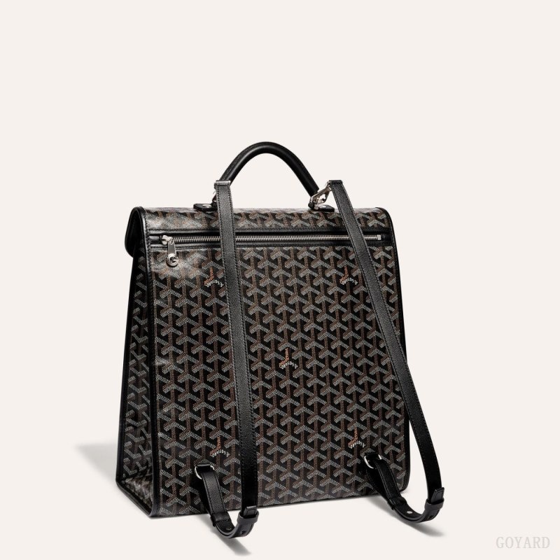 Black Goyard SAINT LEGER BACKPACK | EFNO7230