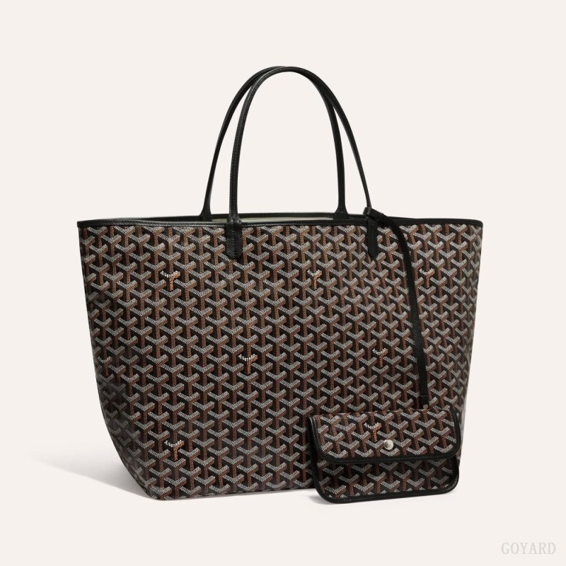 Black Goyard SAINT LOUIS GM BAG | VVPQ6172