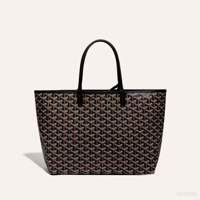 Black Goyard SAINT LOUIS PM BAG | XCYO4510