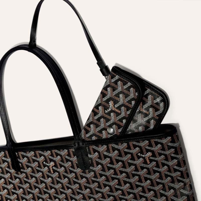 Black Goyard SAINT LOUIS PM BAG | XCYO4510