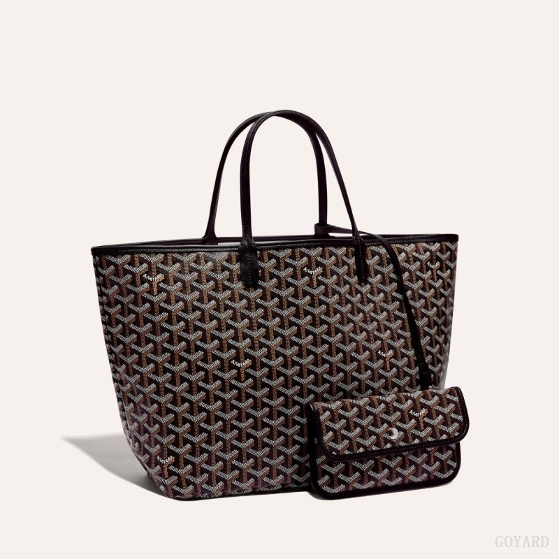 Black Goyard SAINT LOUIS PM BAG | XCYO4510