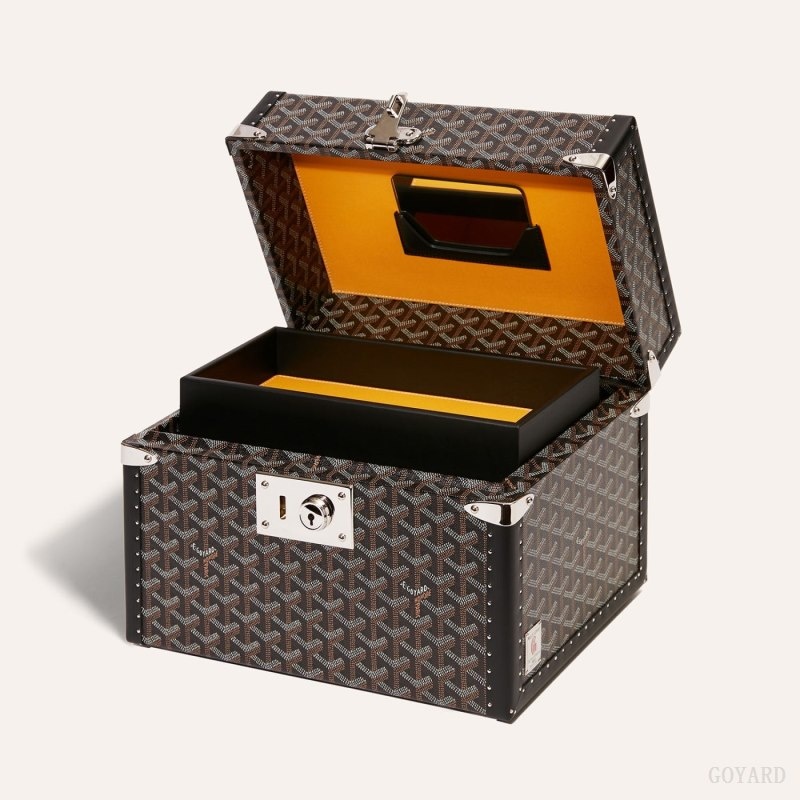 Black Goyard SARDAIGNE VANITY CASE | RURE9480