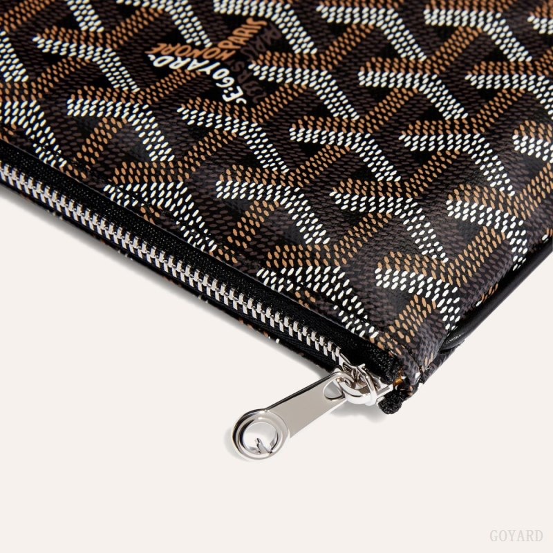 Black Goyard SÉNAT MINI WALLET | PLUN1305