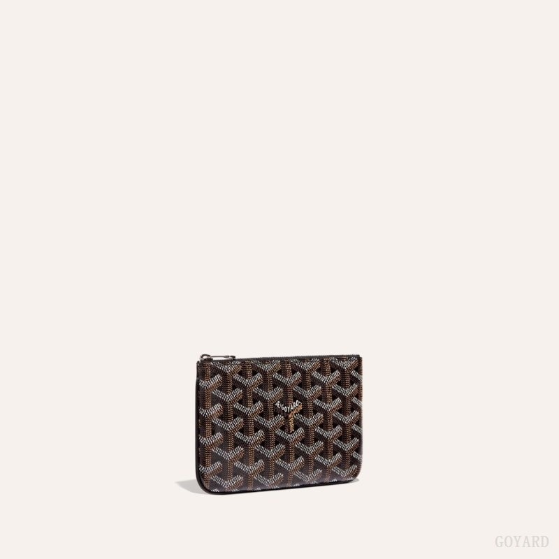 Black Goyard SÉNAT MINI WALLET | PLUN1305