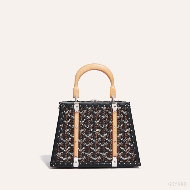 Black Goyard Saïgon Mini Trunk Bag | OOEJ1966