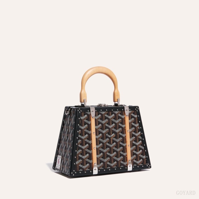 Black Goyard Saïgon Mini Trunk Bag | OOEJ1966