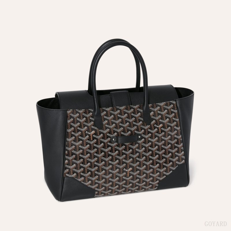 Black Goyard Saïgon tote bag | OWSG7524