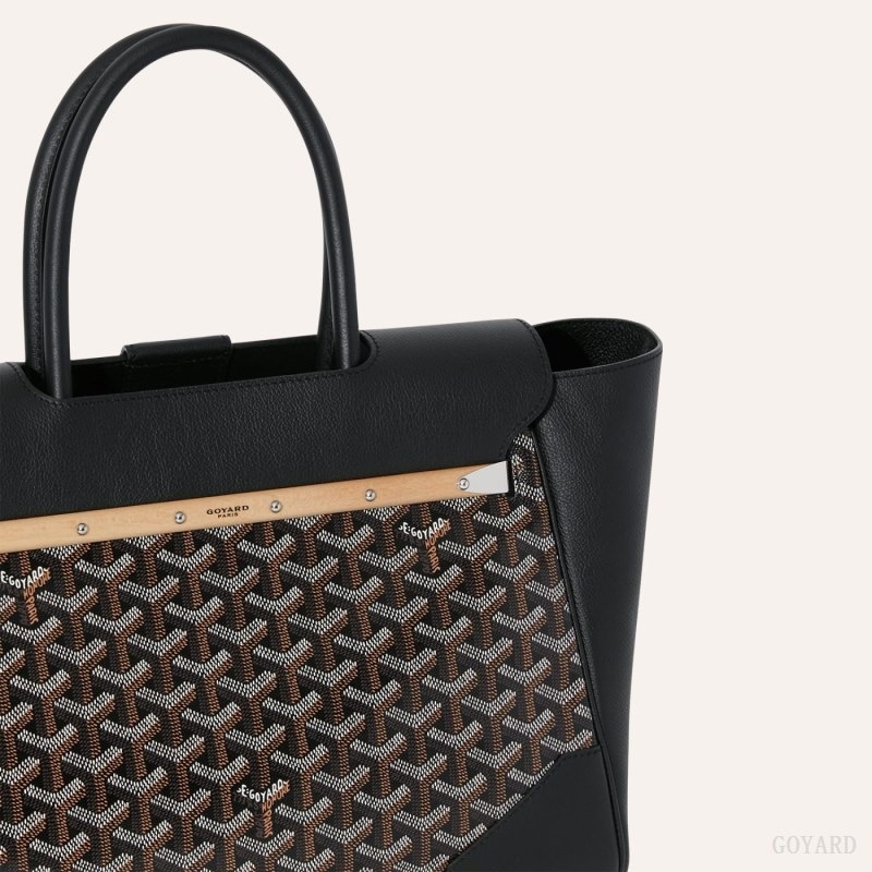 Black Goyard Saïgon tote bag | OWSG7524