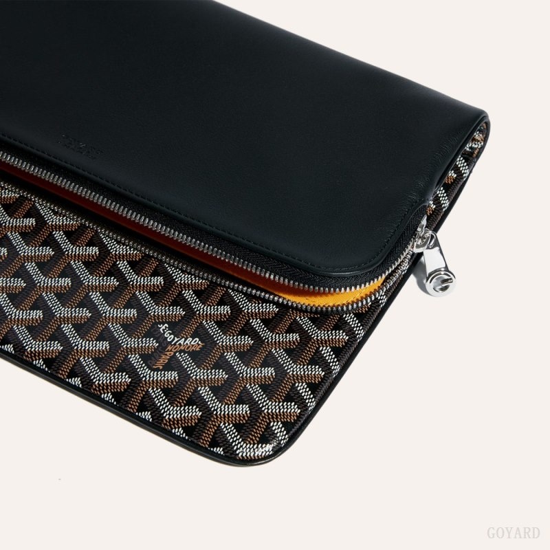 Black Goyard Sainte-Marie GM Clutch | MNWP2531