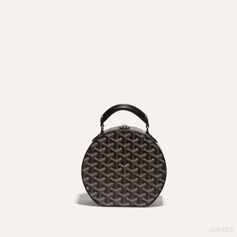 Black Goyard THE ALTO HATBOX TRUNK BAG | TADM9614