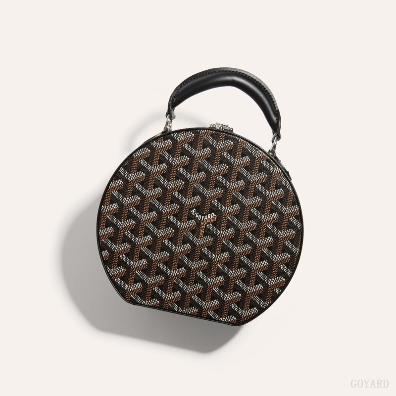 Black Goyard THE ALTO HATBOX TRUNK BAG | TADM9614