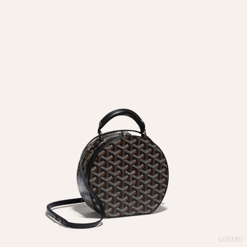 Black Goyard THE ALTO HATBOX TRUNK BAG | TADM9614