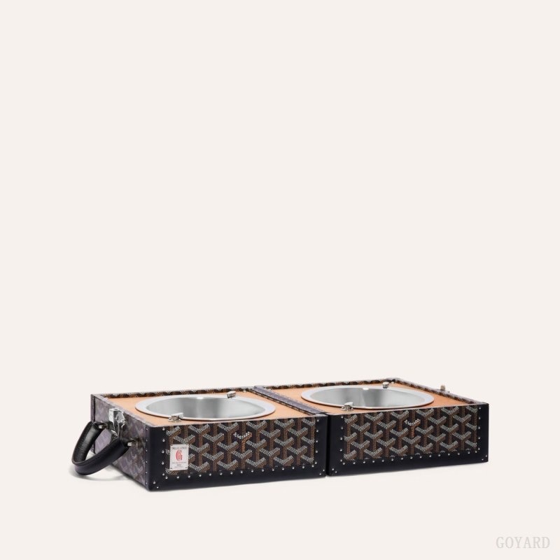 Black Goyard TRAVEL BOWL | FKSQ4463