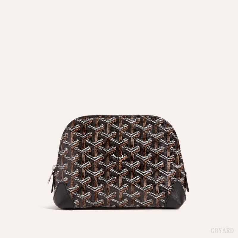 Black Goyard Vendôme Cosmetic Pouch | CDPV4014