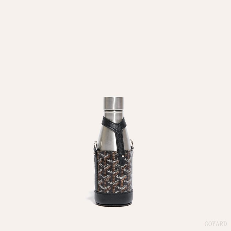 Black Goyard Yonne PM Case & Flask | XXOD6647