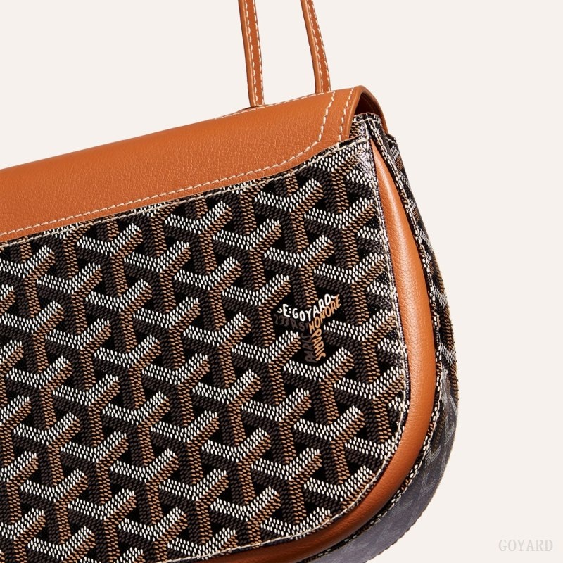 Black / Brown Goyard 233 bag | VNTX0132