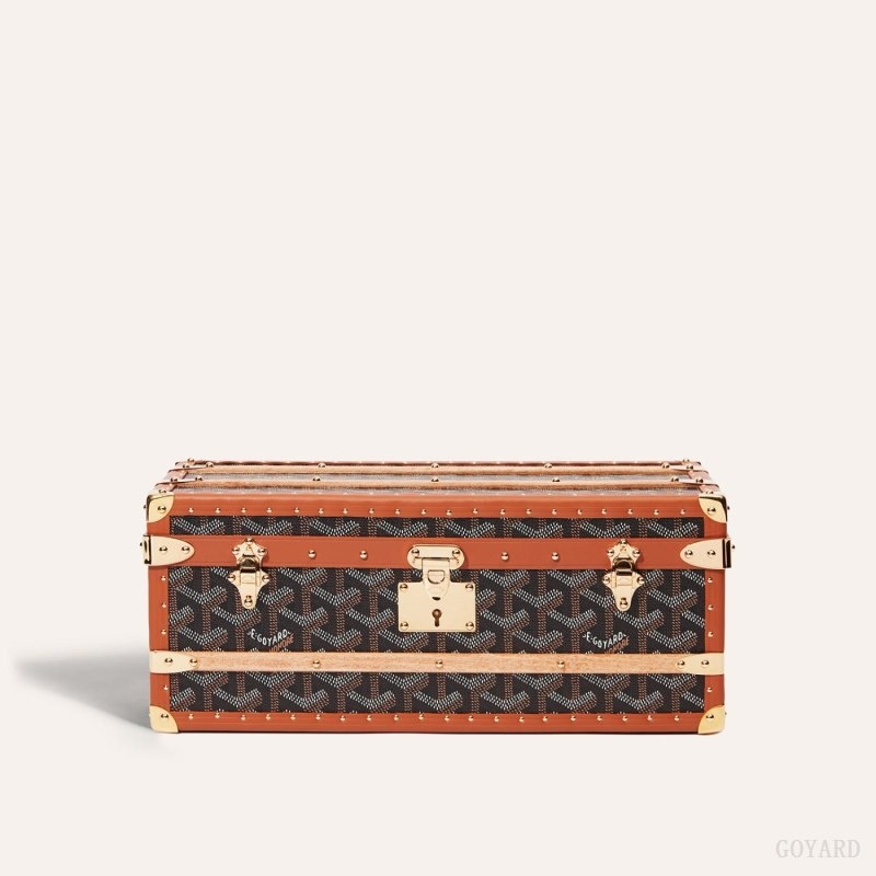 Black / Brown Goyard 352 CASE | QOEY8316