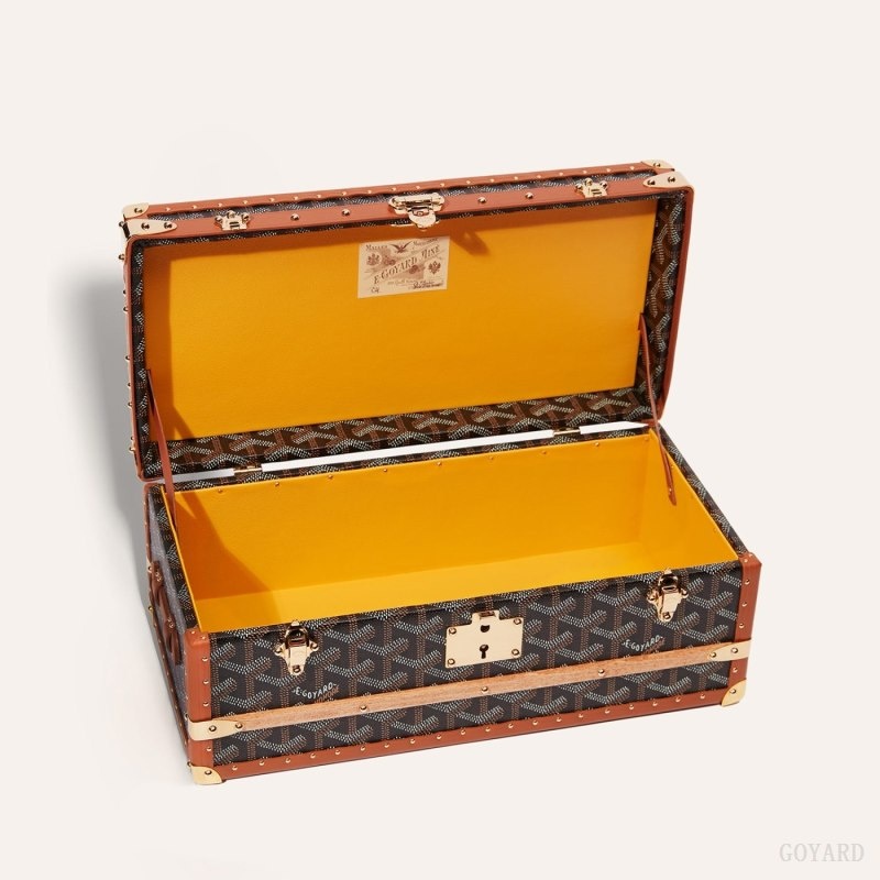 Black / Brown Goyard 352 CASE | QOEY8316