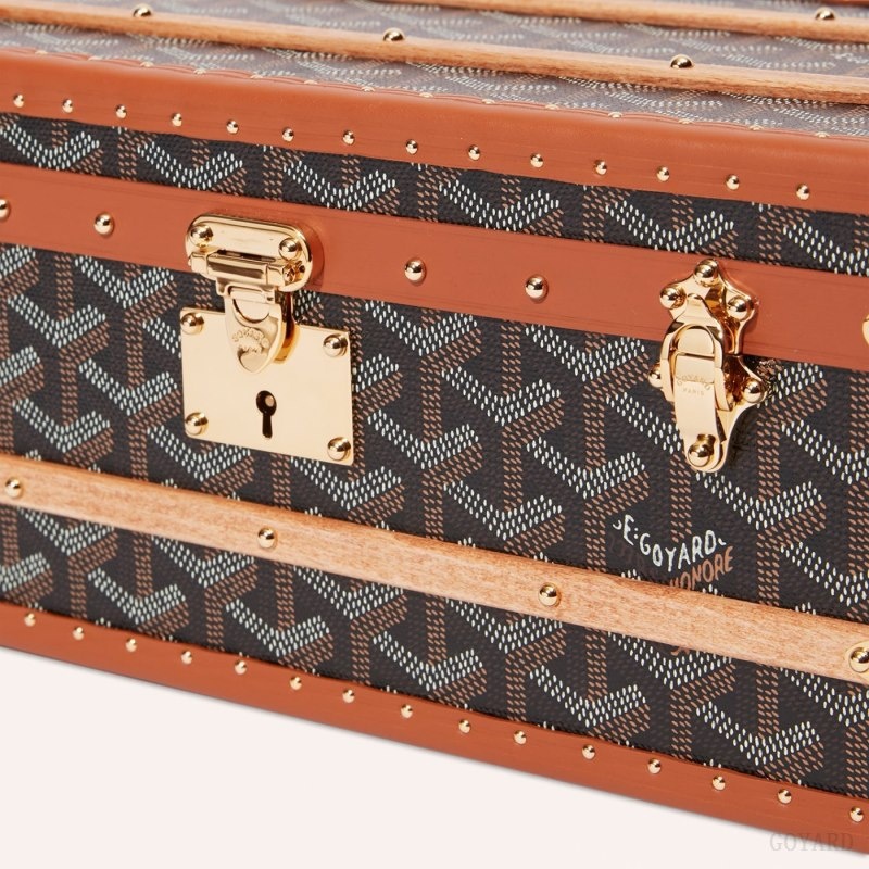 Black / Brown Goyard 352 CASE | QOEY8316