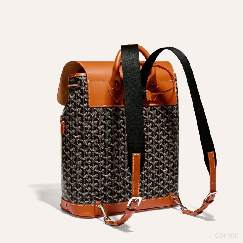 Black / Brown Goyard ALPIN MM BACKPACK | UPGJ3514