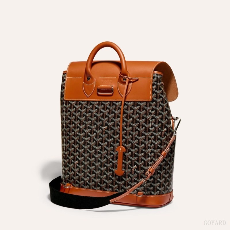 Black / Brown Goyard ALPIN MM BACKPACK | UPGJ3514