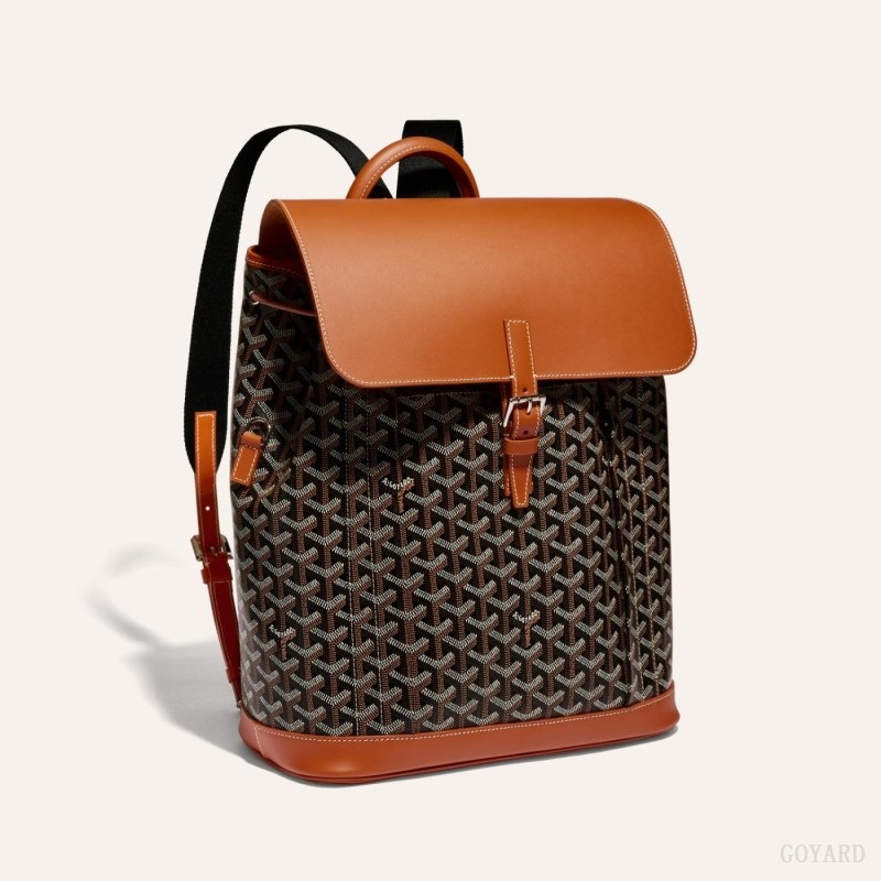 Black / Brown Goyard ALPIN MM BACKPACK | UPGJ3514