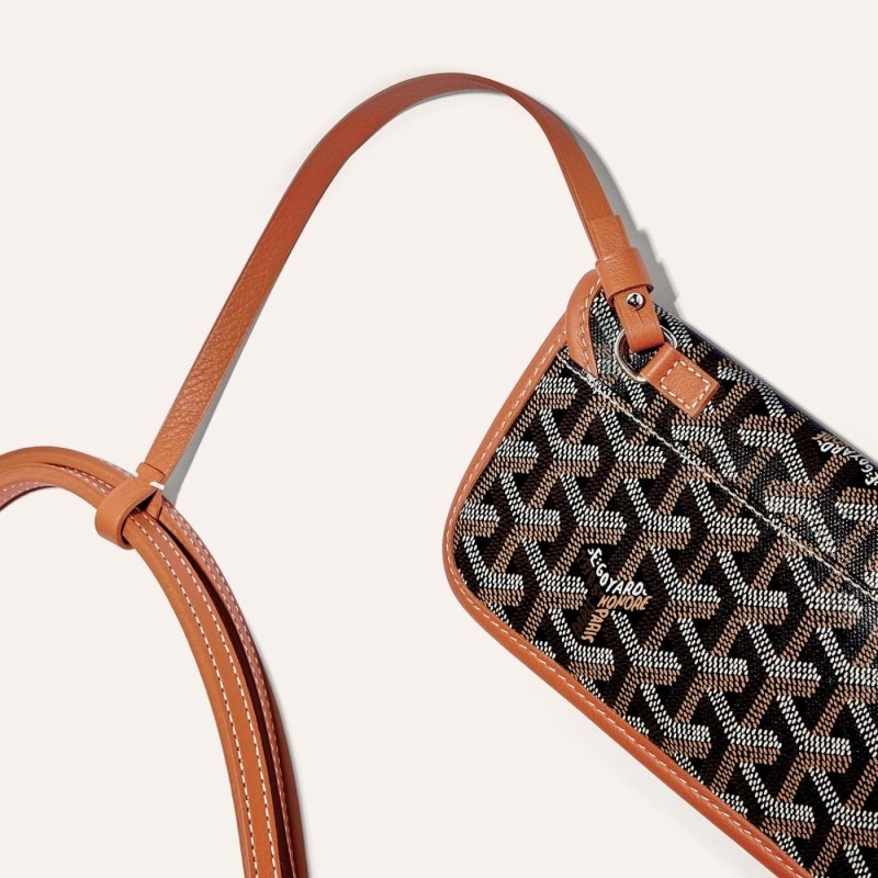 Black / Brown Goyard ANJOU GM BAG | SOPW5238