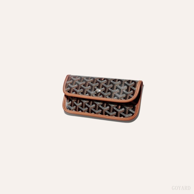 Black / Brown Goyard ANJOU GM BAG | SOPW5238