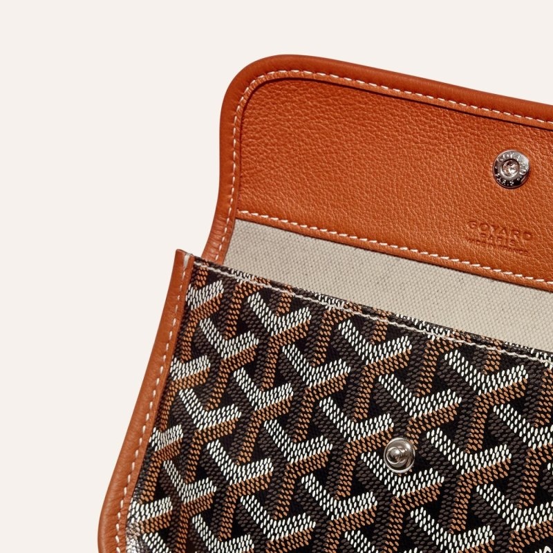 Black / Brown Goyard ANJOU GM BAG | SOPW5238