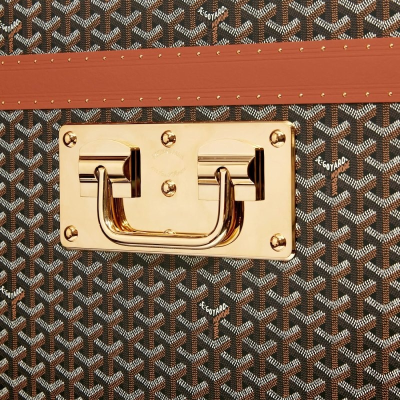 Black / Brown Goyard ARMOIRE TRUNK | BWFU1374