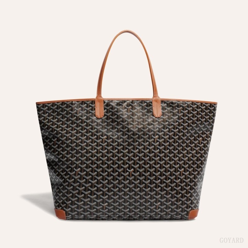 Black / Brown Goyard ARTOIS GM BAG | NETB0446