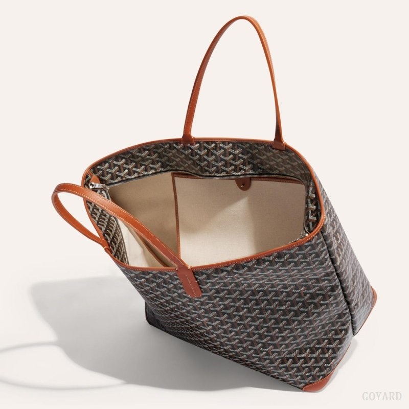 Black / Brown Goyard ARTOIS GM BAG | NETB0446