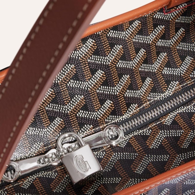 Black / Brown Goyard ARTOIS GM BAG | NETB0446