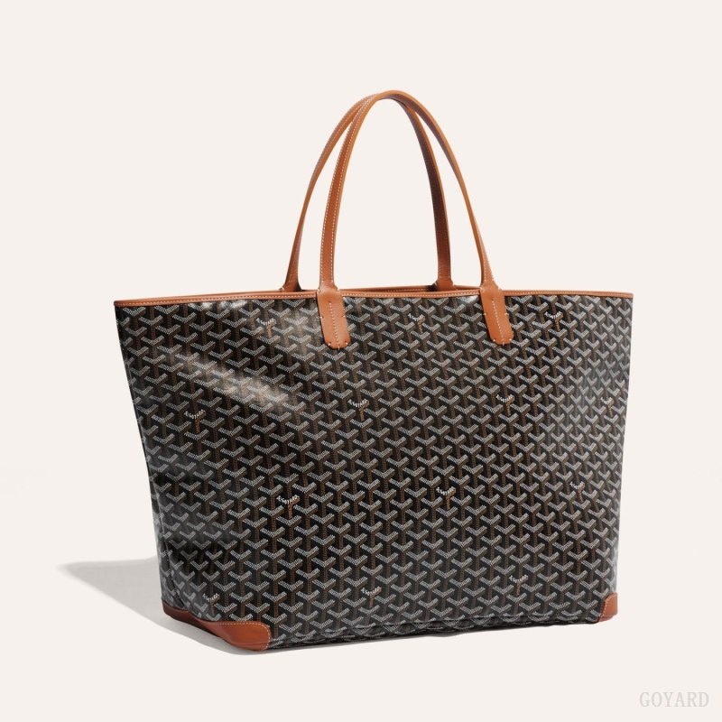 Black / Brown Goyard ARTOIS GM BAG | NETB0446