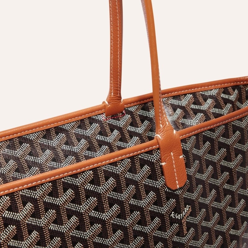 Black / Brown Goyard ARTOIS MM BAG | HRUG2479