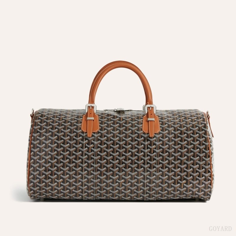 Black / Brown Goyard Boston 50 bag | VQMI6739