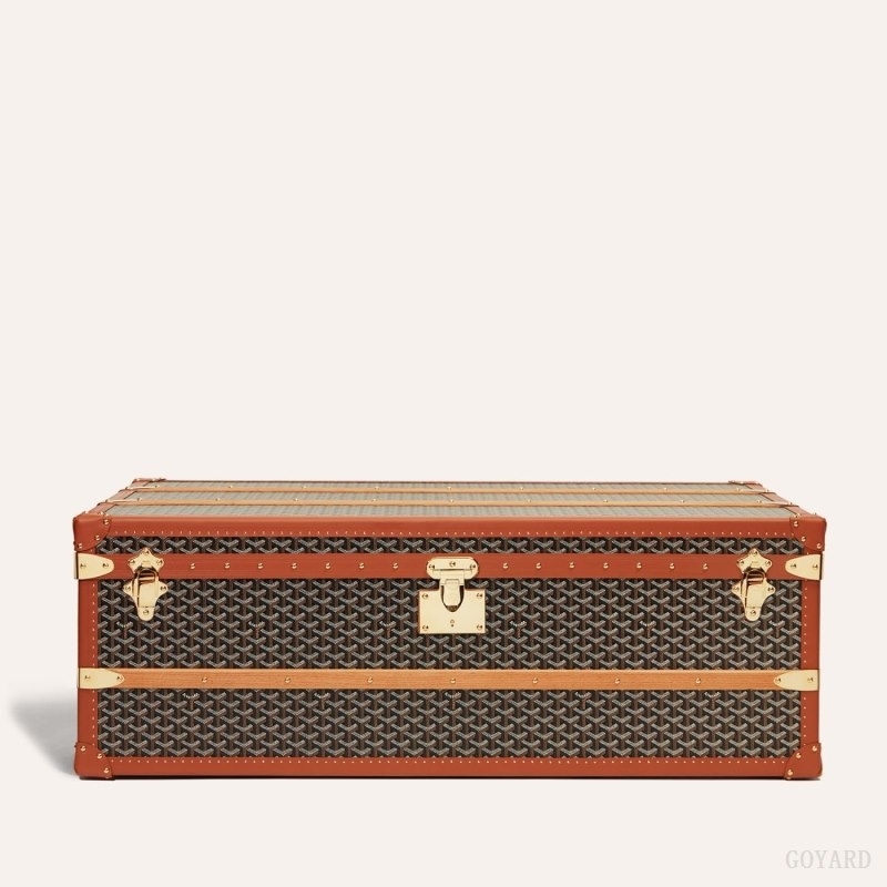 Black / Brown Goyard CABINE TRUNK | NGNT2162