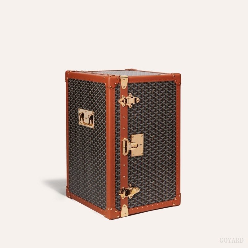 Black / Brown Goyard CIGARES TRUNK | CDXT3936