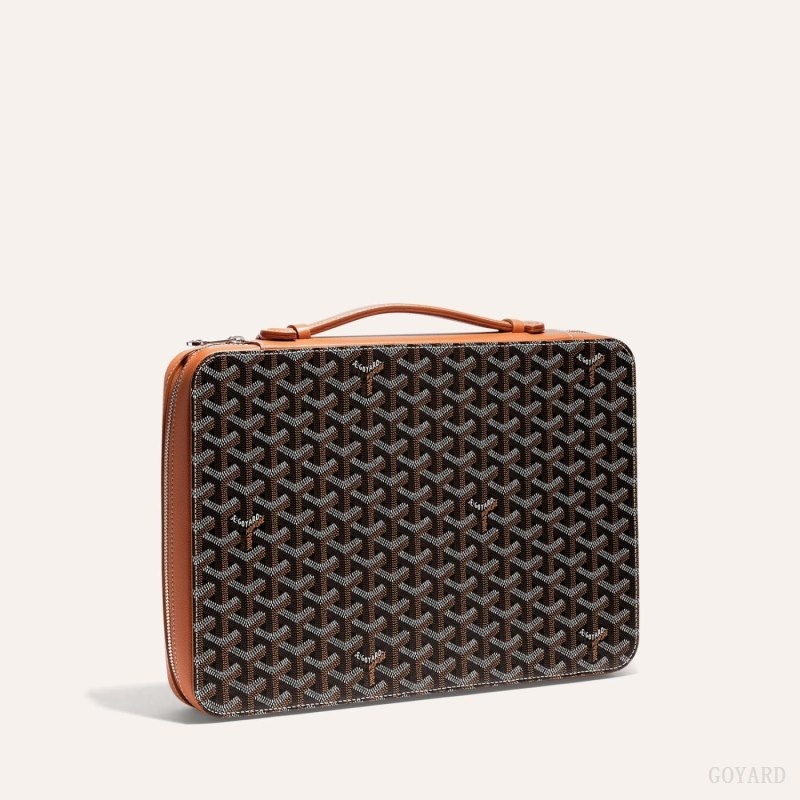 Black / Brown Goyard COMPAGNON UNIVERSEL A4 | ECFB9597