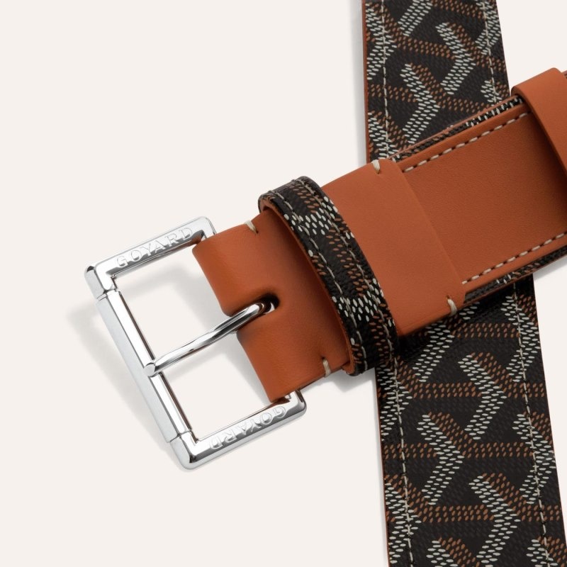 Black / Brown Goyard FLORIDA BELT | TURU6592