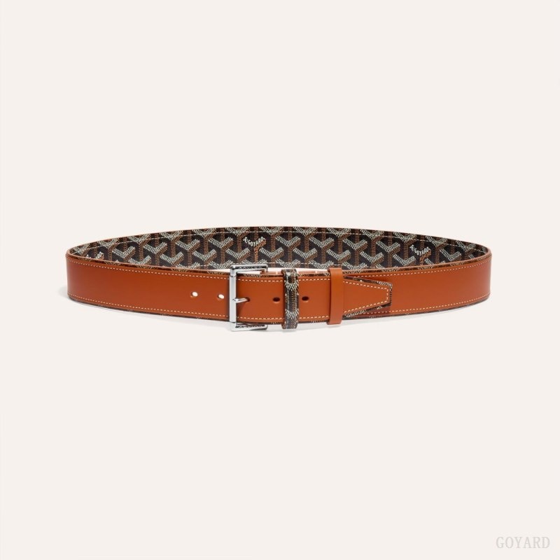 Black / Brown Goyard FLORIDA BELT | TURU6592