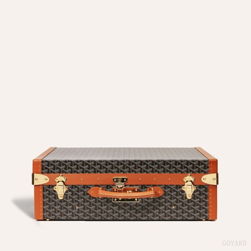 Black / Brown Goyard GRAND HÔTEL 55 CASE | PZFL2459