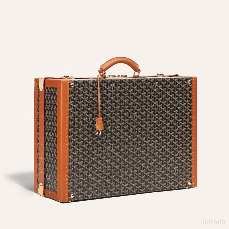 Black / Brown Goyard GRAND HÔTEL 55 CASE | PZFL2459