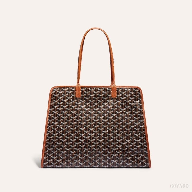 Black / Brown Goyard HARDY PM BAG | VOZE6088