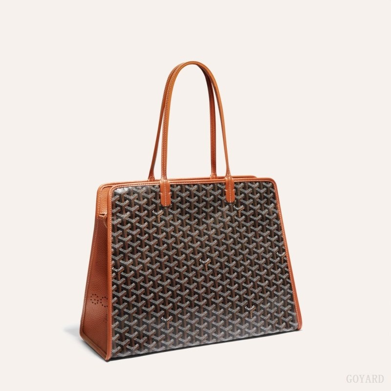 Black / Brown Goyard HARDY PM BAG | VOZE6088