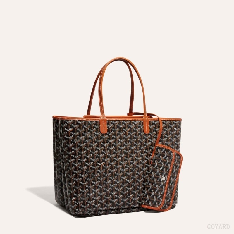 Black / Brown Goyard ISABELLE BAG | QBVV5684