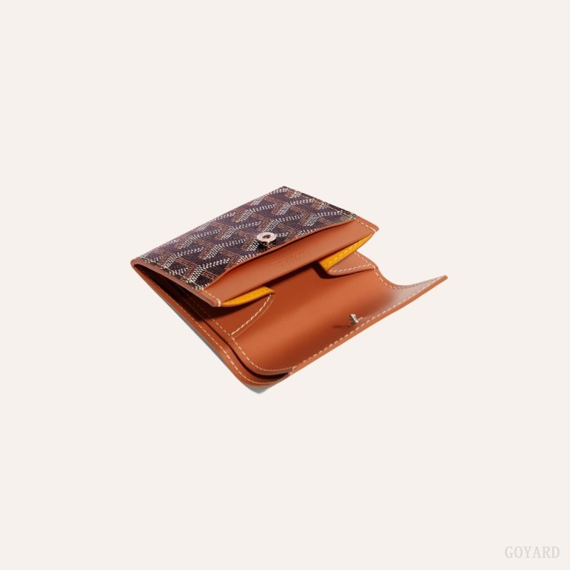 Black / Brown Goyard MARIGNY WALLET | KGTS7237