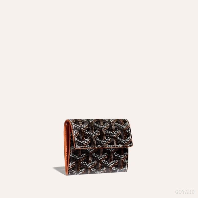 Black / Brown Goyard MARIGNY WALLET | KGTS7237