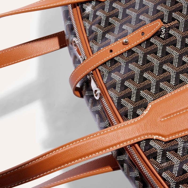 Black / Brown Goyard MAYFAIR GARMENT COVER | TPFW3857